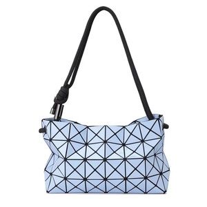 **S0LD** Issey Miyake Bao Bao blue shade crossbody bag. Loop shoulder bag.